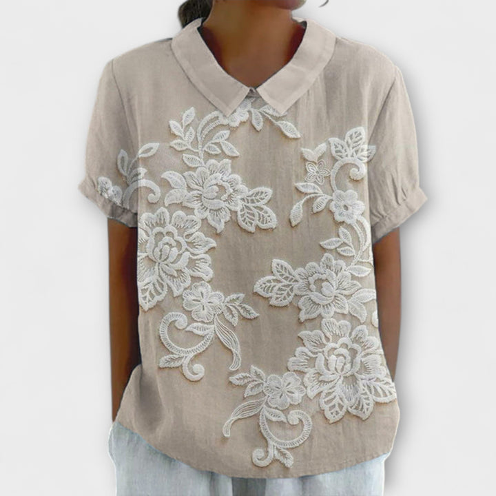 Emma - Hemd mit Vintage-Druck