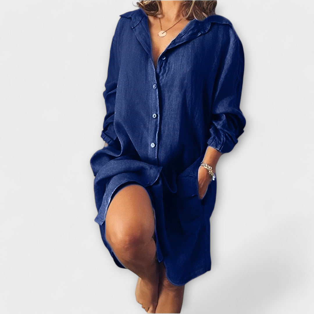 Silvia - Lässige bluse für den Alltag