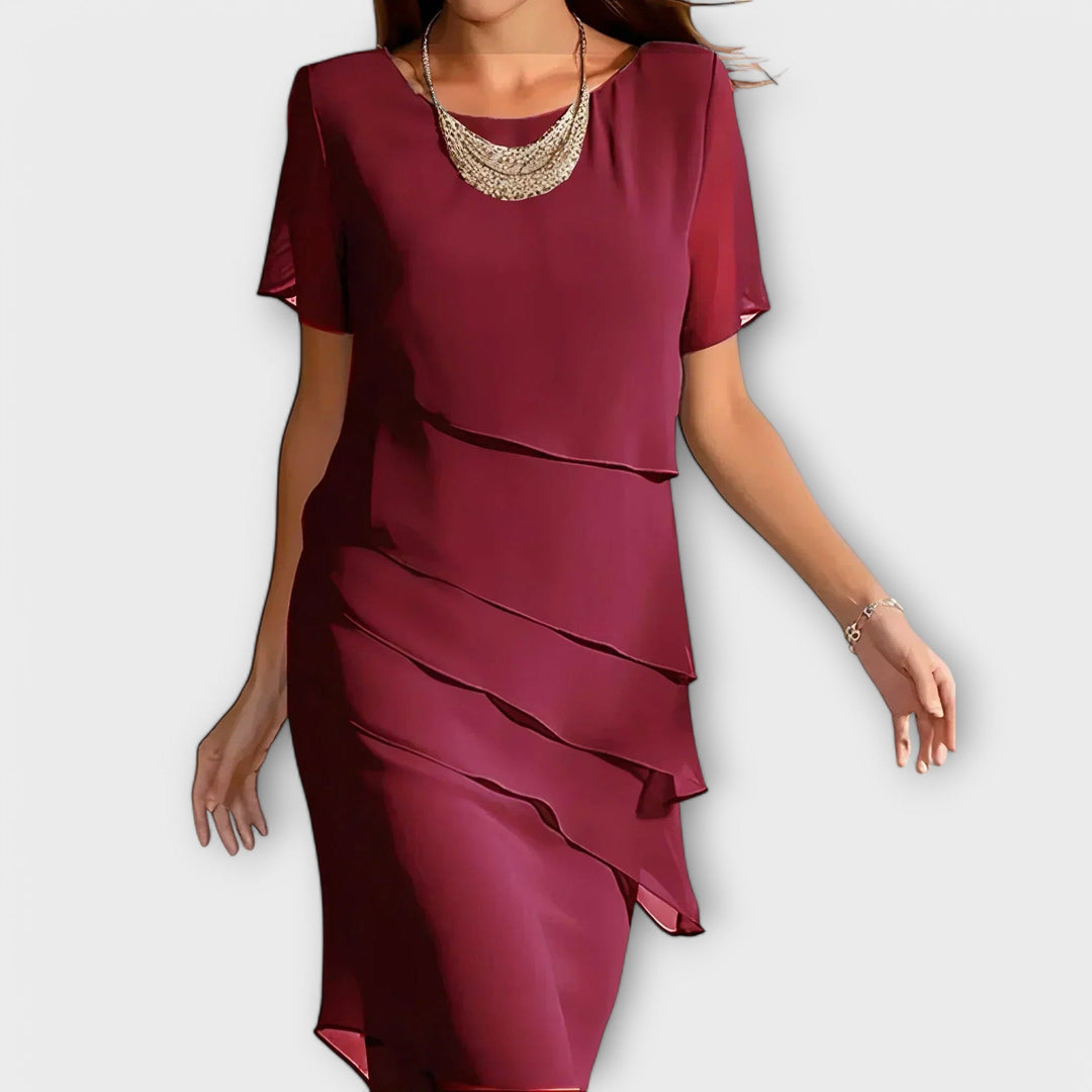 Katharina - Stilvolles figurbetonte Kleid