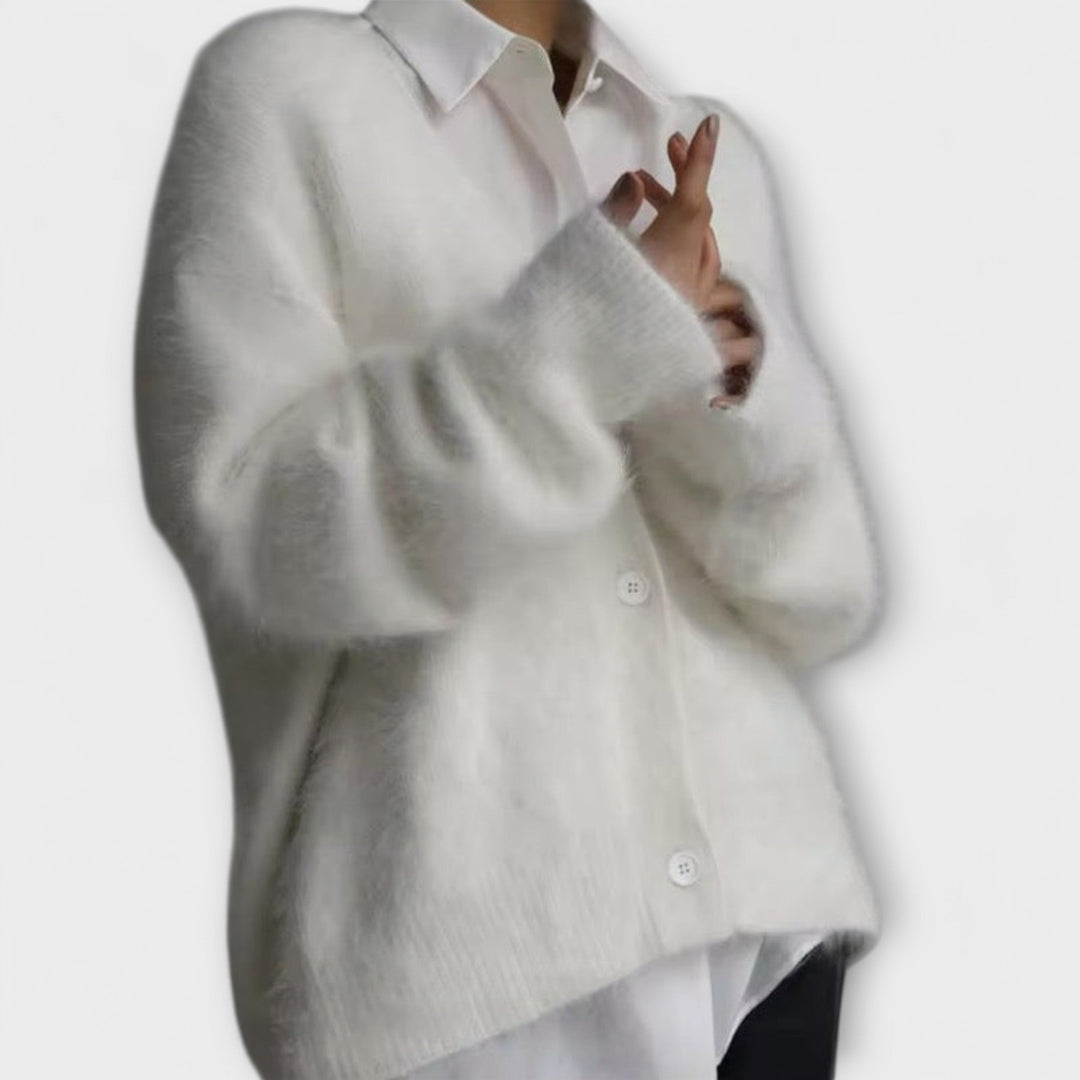 Lilla - Kuschelige Jacke