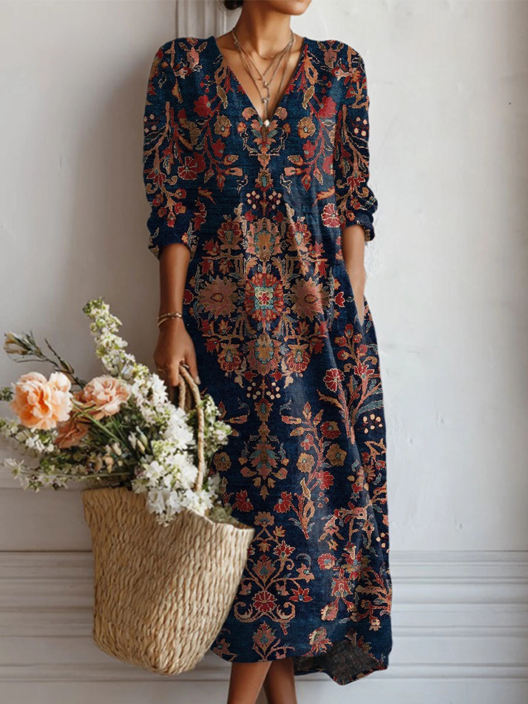 Chiara | Elegantes Frühlingskleid mit mühelosem Stil