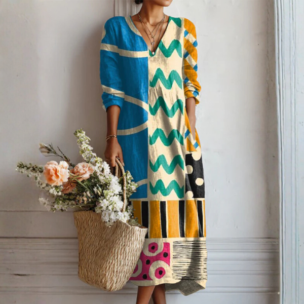 Nora | Elegantes Frühlingskleid mit mühelosem Stil