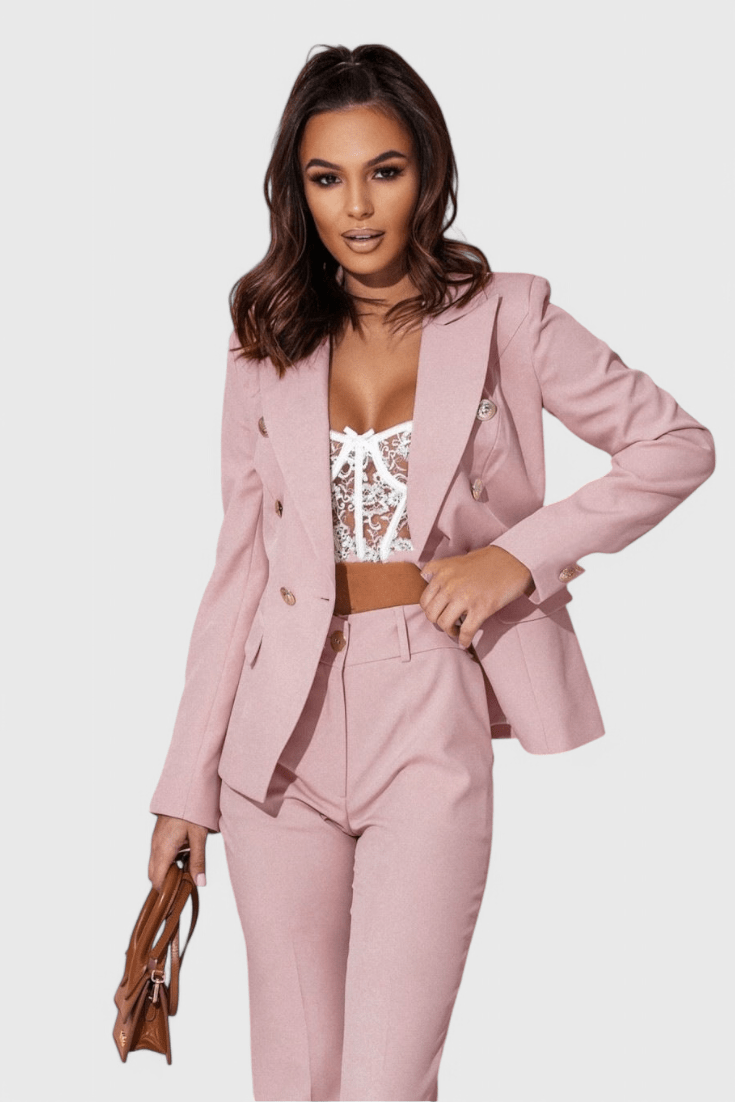 Romina | Schwarzes Eleganz-Set