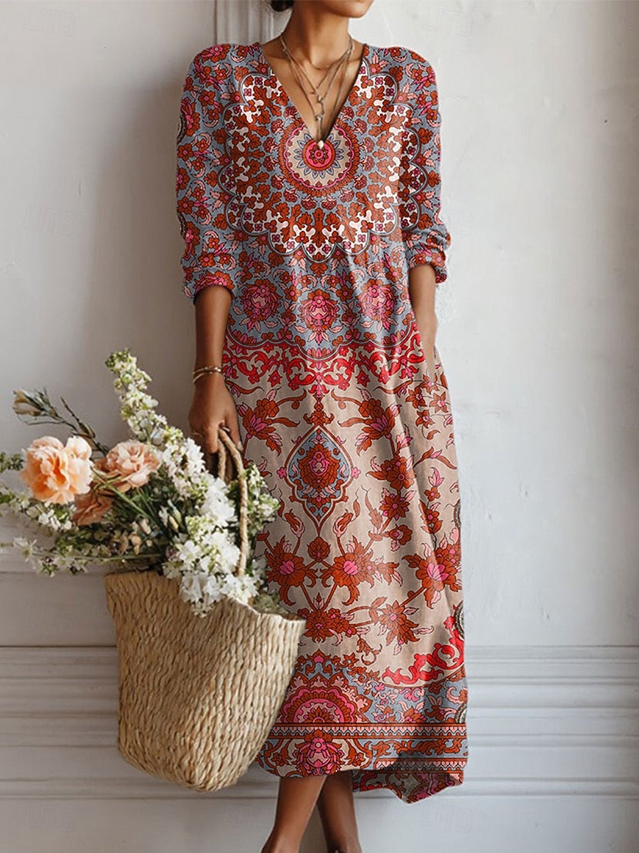 Eliane | Elegantes Frühlingskleid mit mühelosem Stil