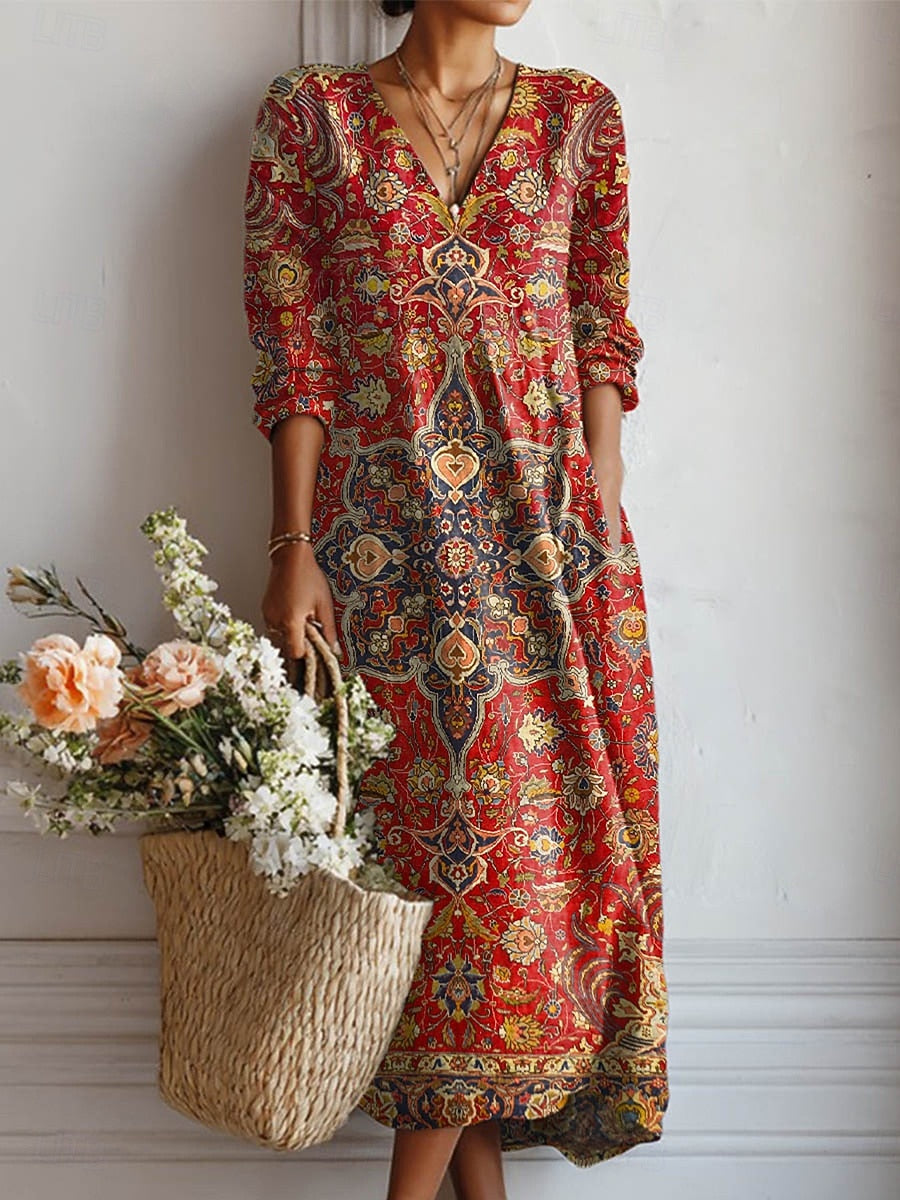 Corina | Elegantes Frühlingskleid mit mühelosem Stil
