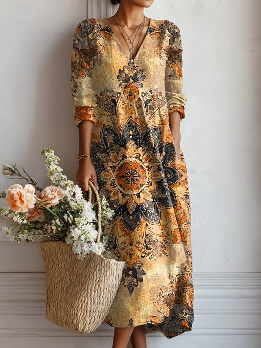 Selina | Elegantes Frühlingskleid mit mühelosem Stil
