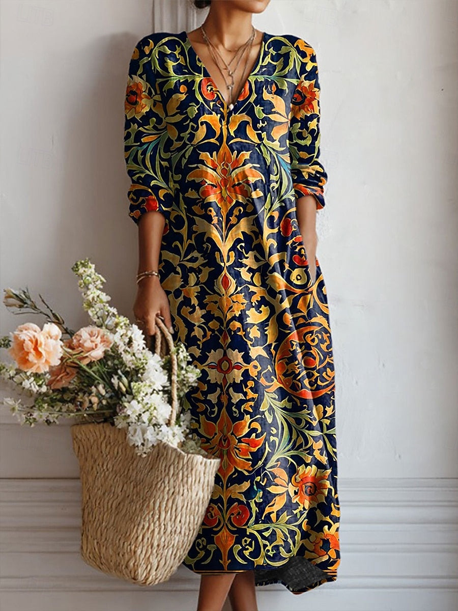 Giulia | Elegantes Frühlingskleid mit mühelosem Stil
