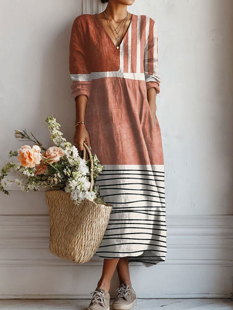 Sophie | Elegantes Frühlingskleid mit mühelosem Stil